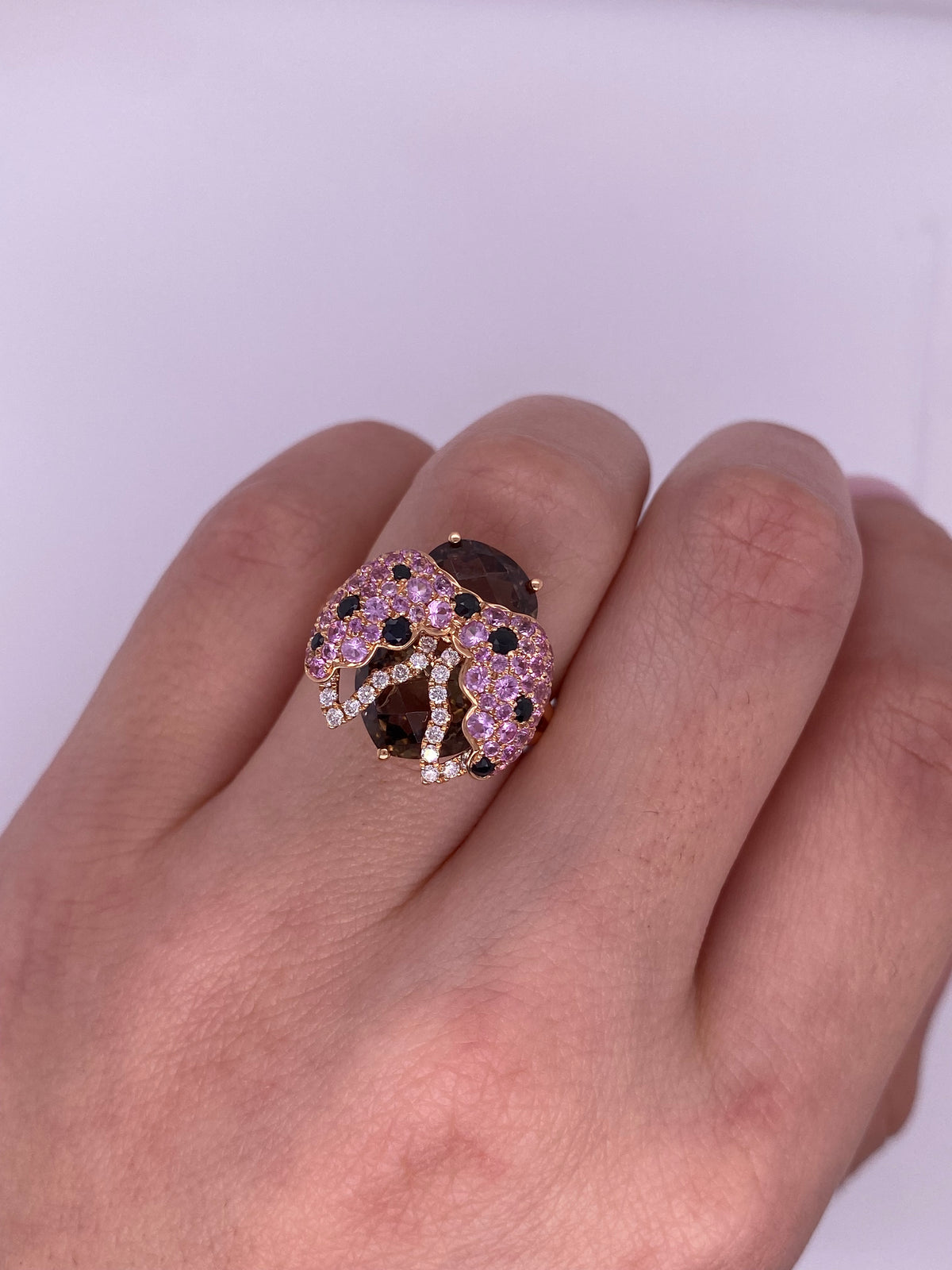 A0022 - Anillo catarina rosa