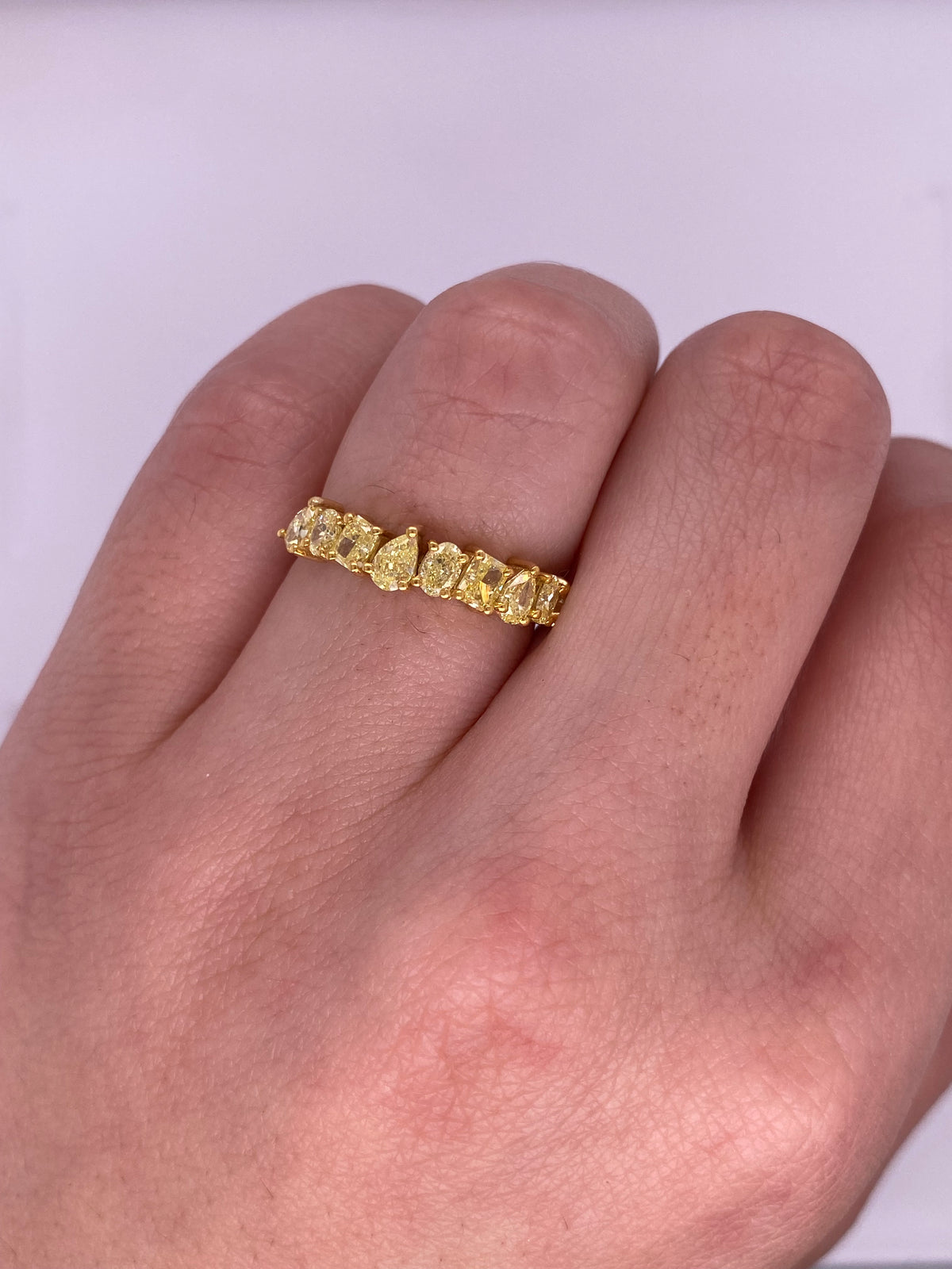 A0141 - Churumbela multishape diamantes amarillos