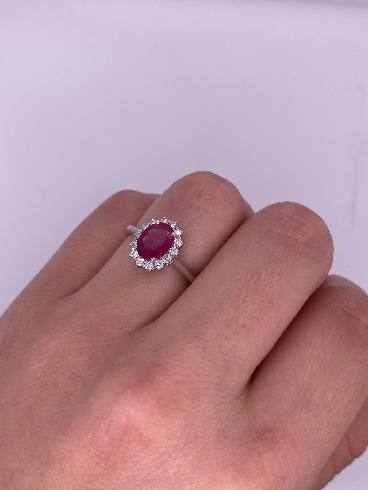 A0009 - Anillo Lady Di Rubí