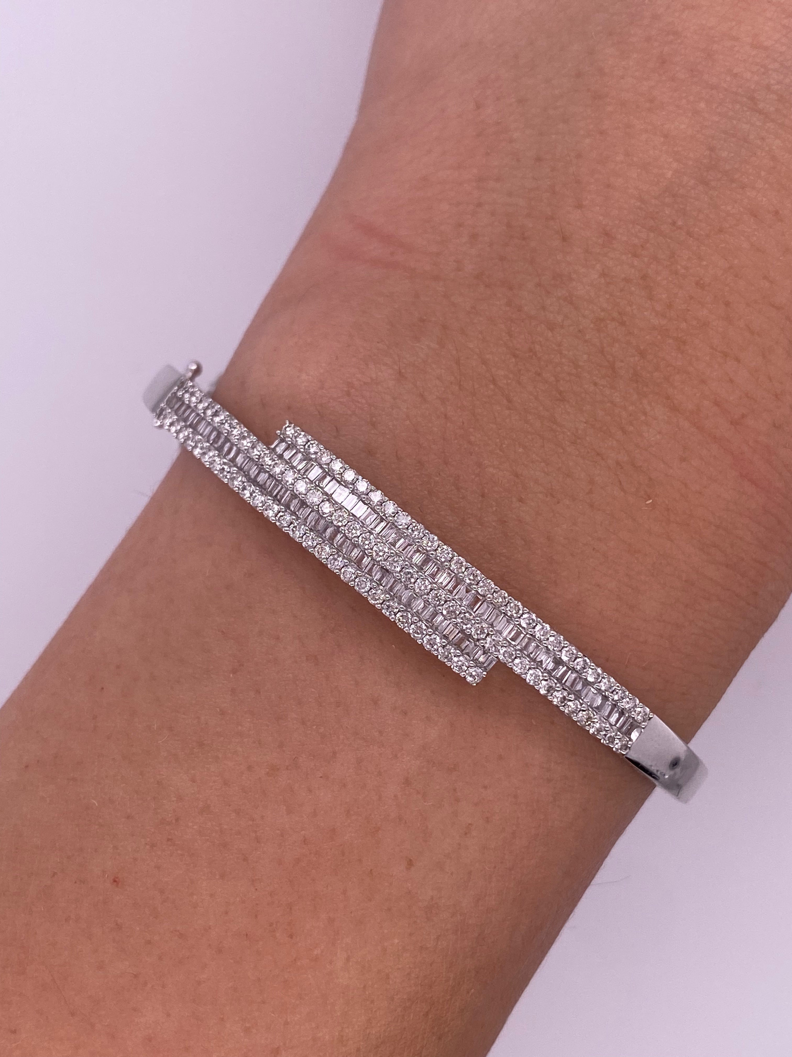 P0210 - Aro diamantes baguette