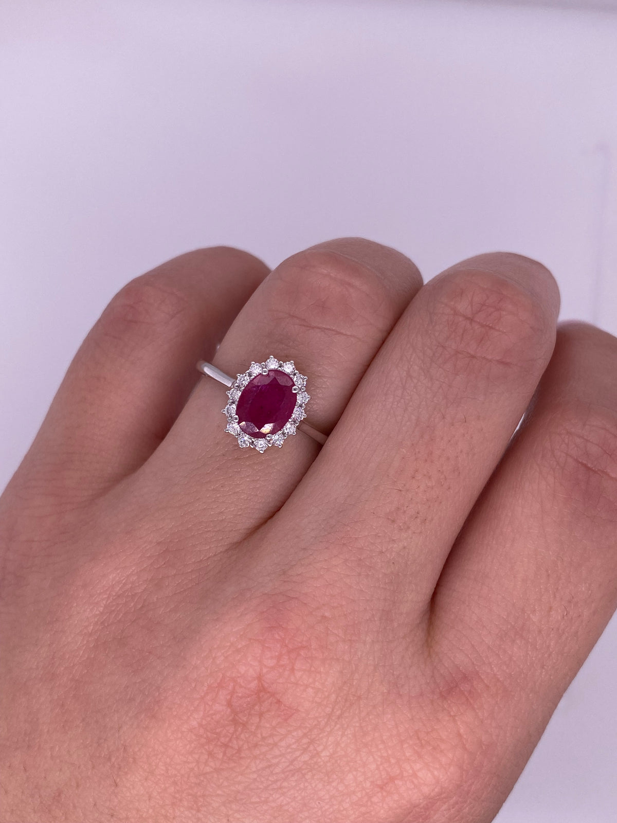 A0009 - Anillo Lady Di Rubí