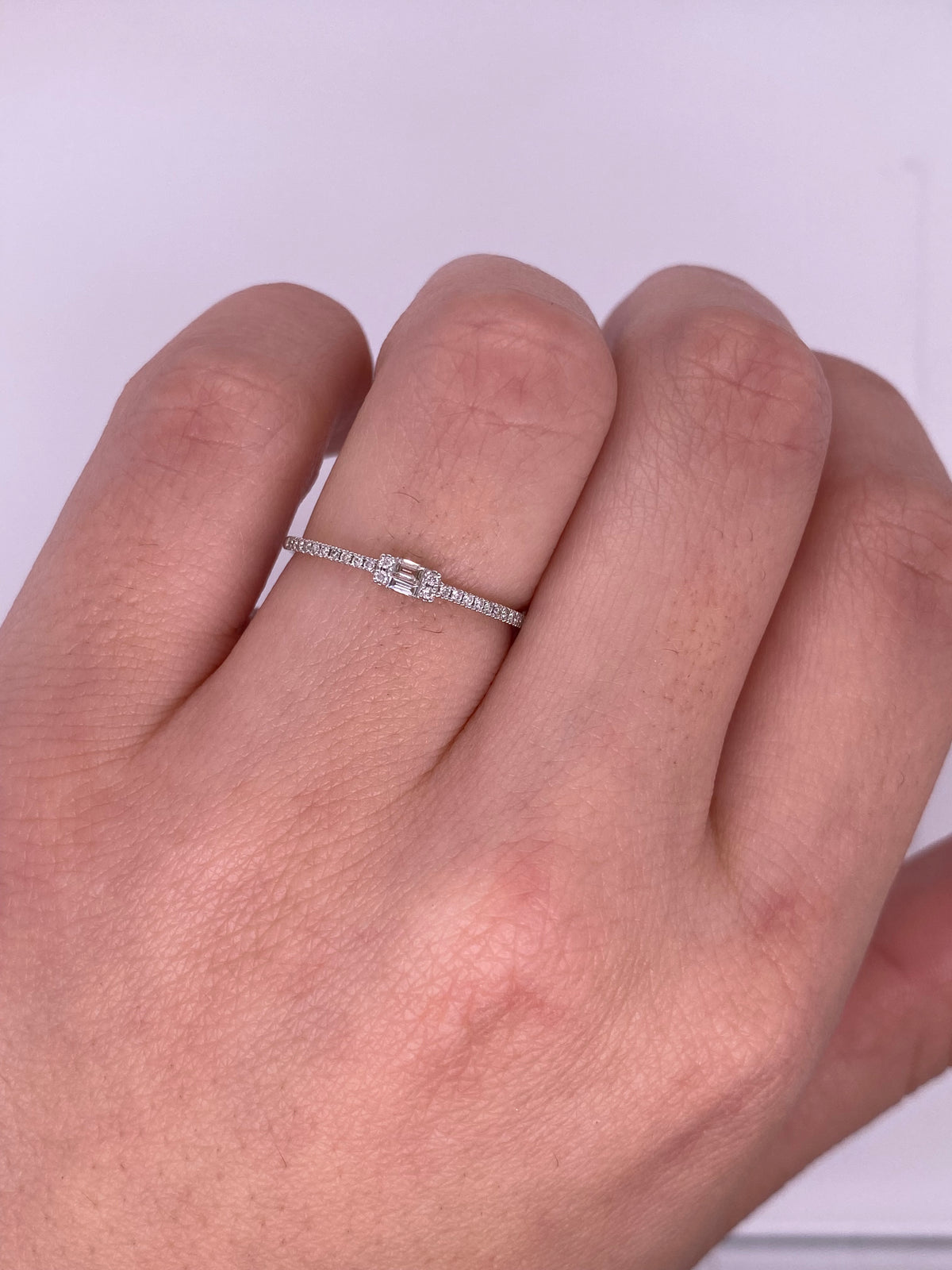 A0175 - Churumbela con diamante rectangular central