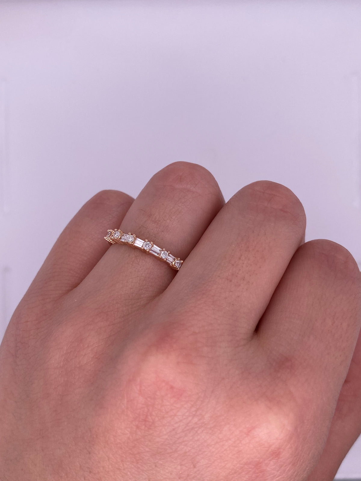 A0136 - Churumbela diamantes baguette y redondos