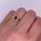 A0008 - Anillo Lady Di Rubí