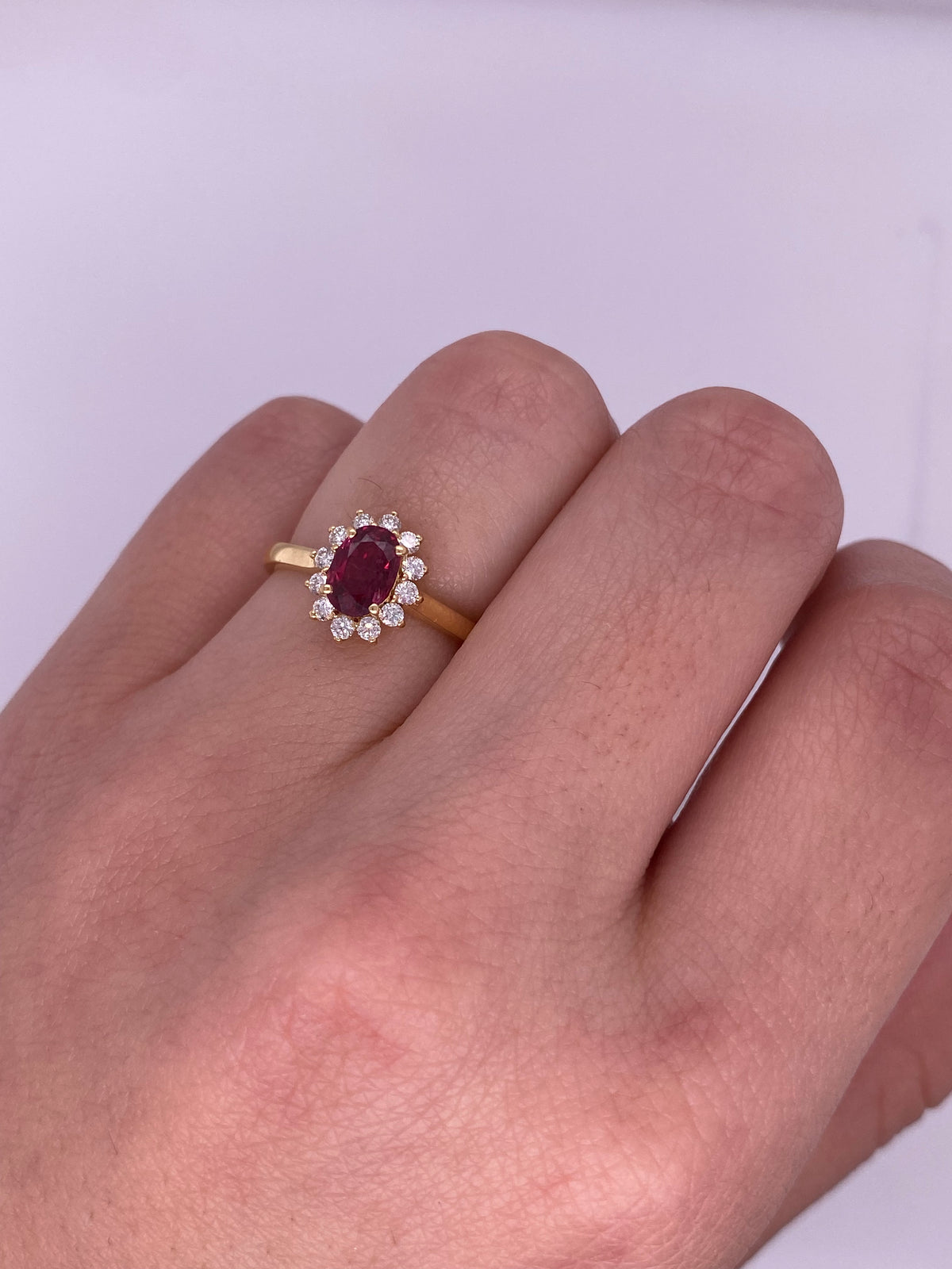 A0008 - Anillo Lady Di Rubí