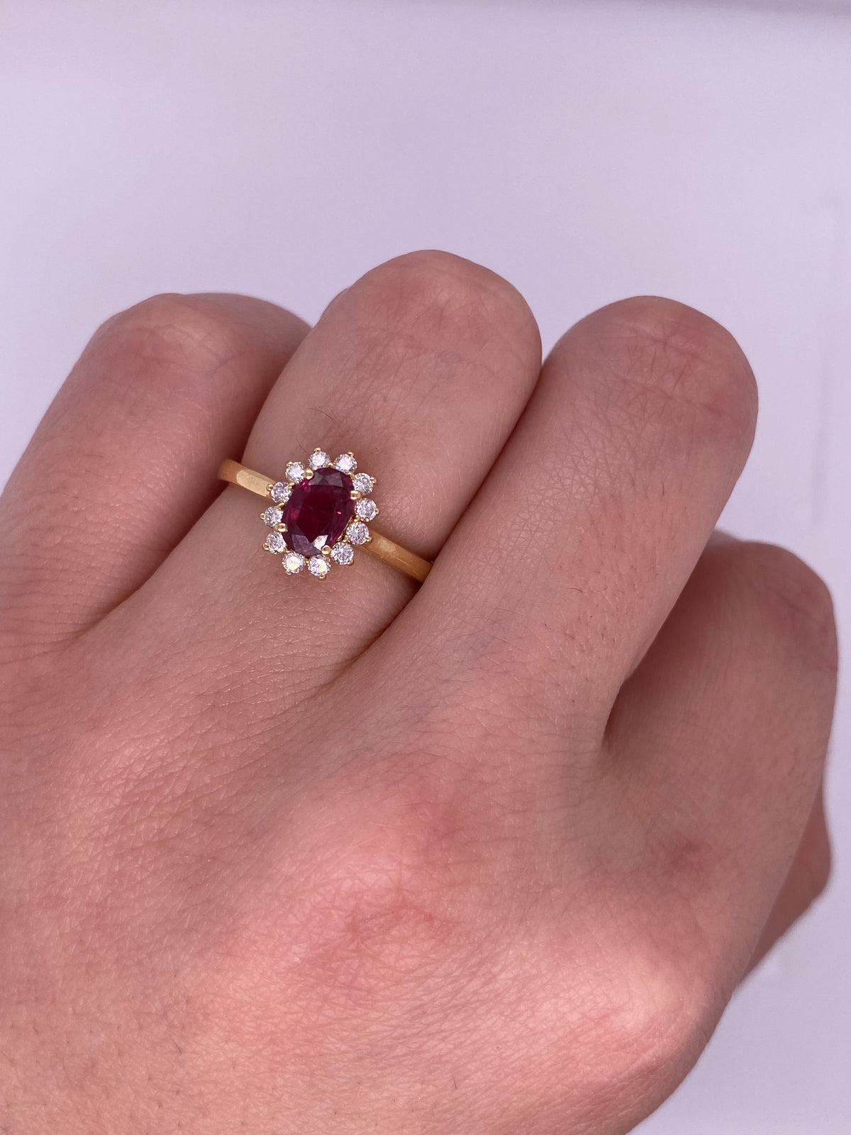 A0008 - Anillo Lady Di Rubí