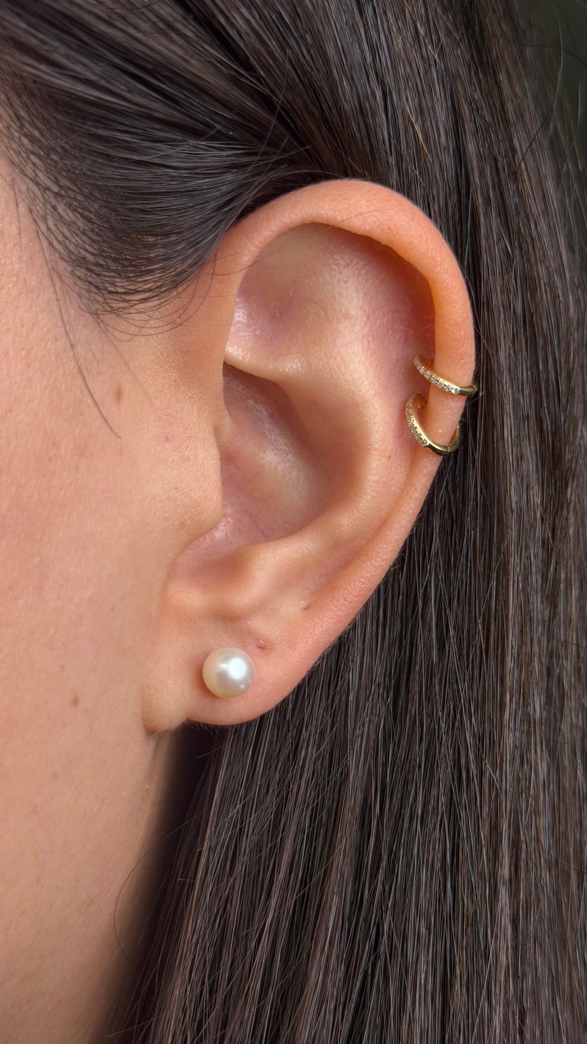 R0237 - Studs perla chica