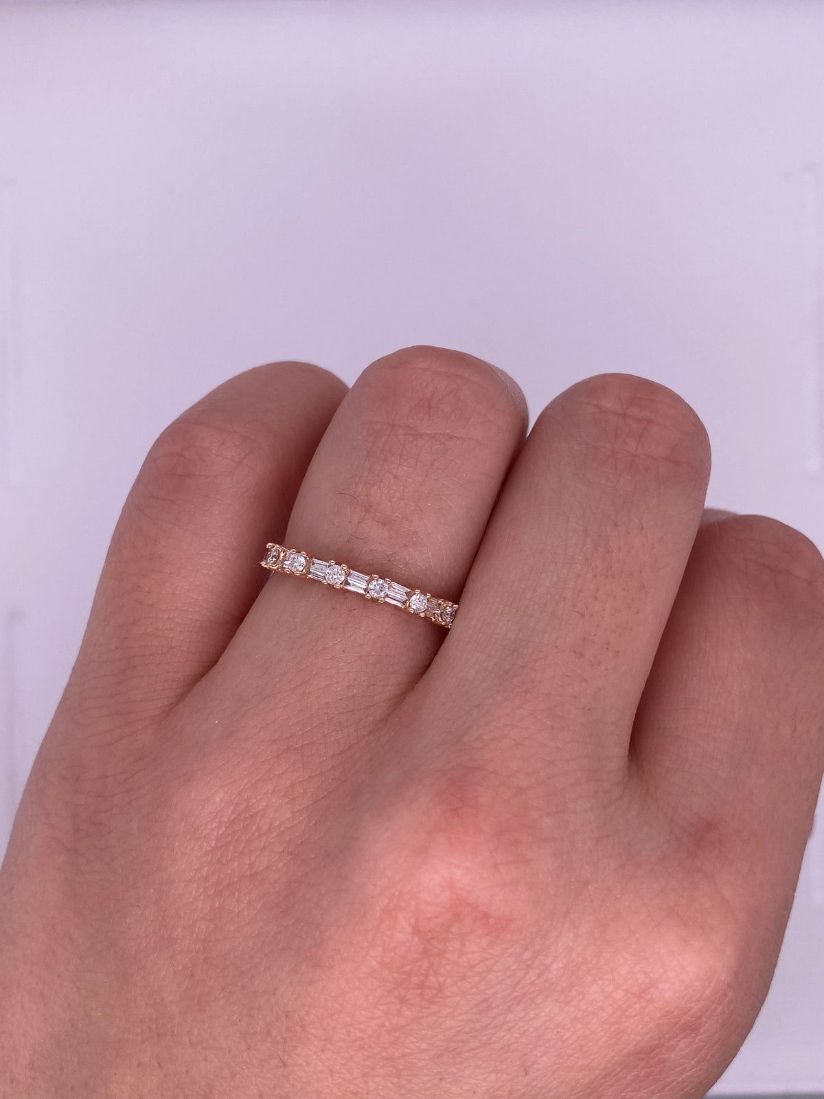 A0136 - Churumbela diamantes baguette y redondos