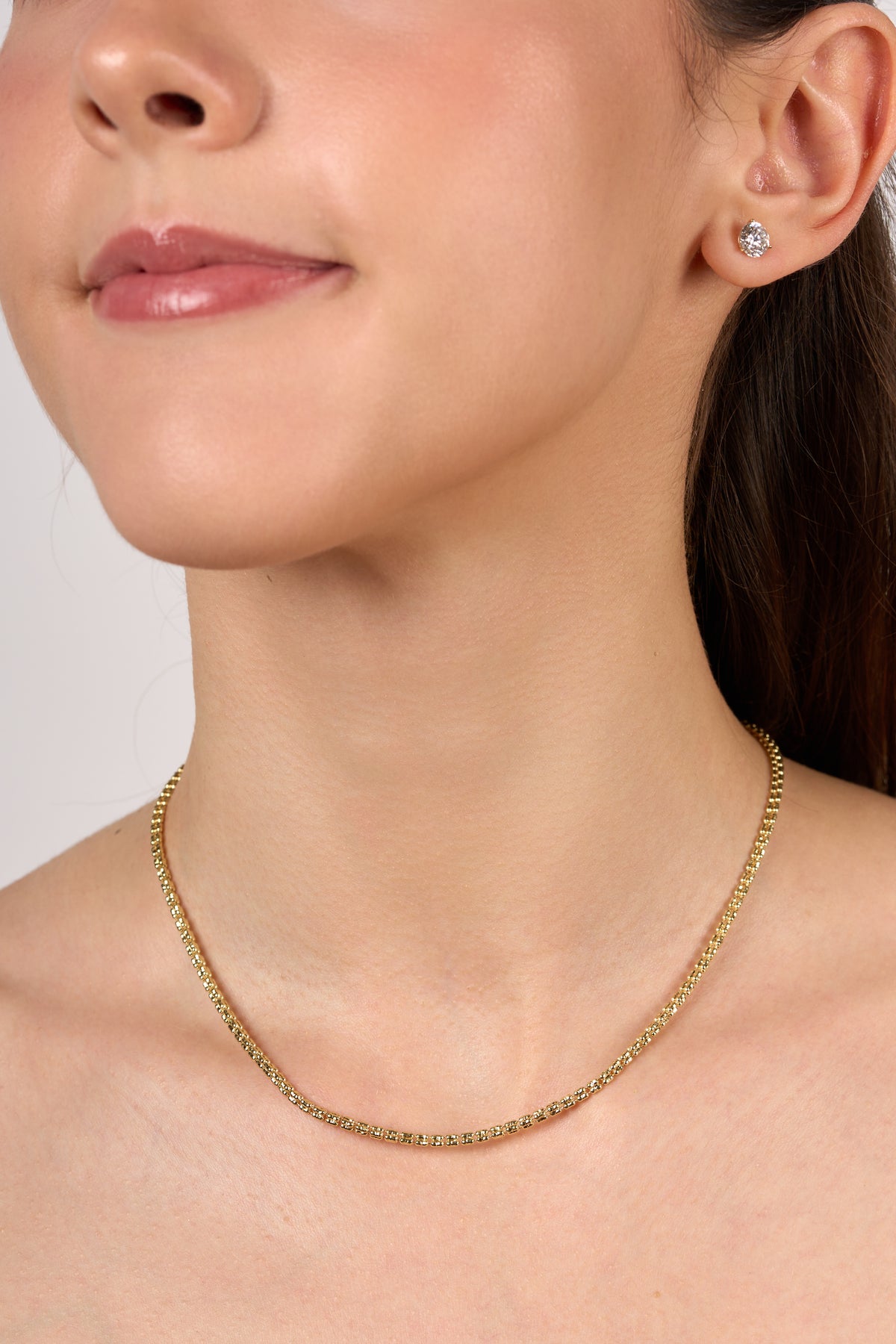 C0486 - Cadena ice chain oro amarillo