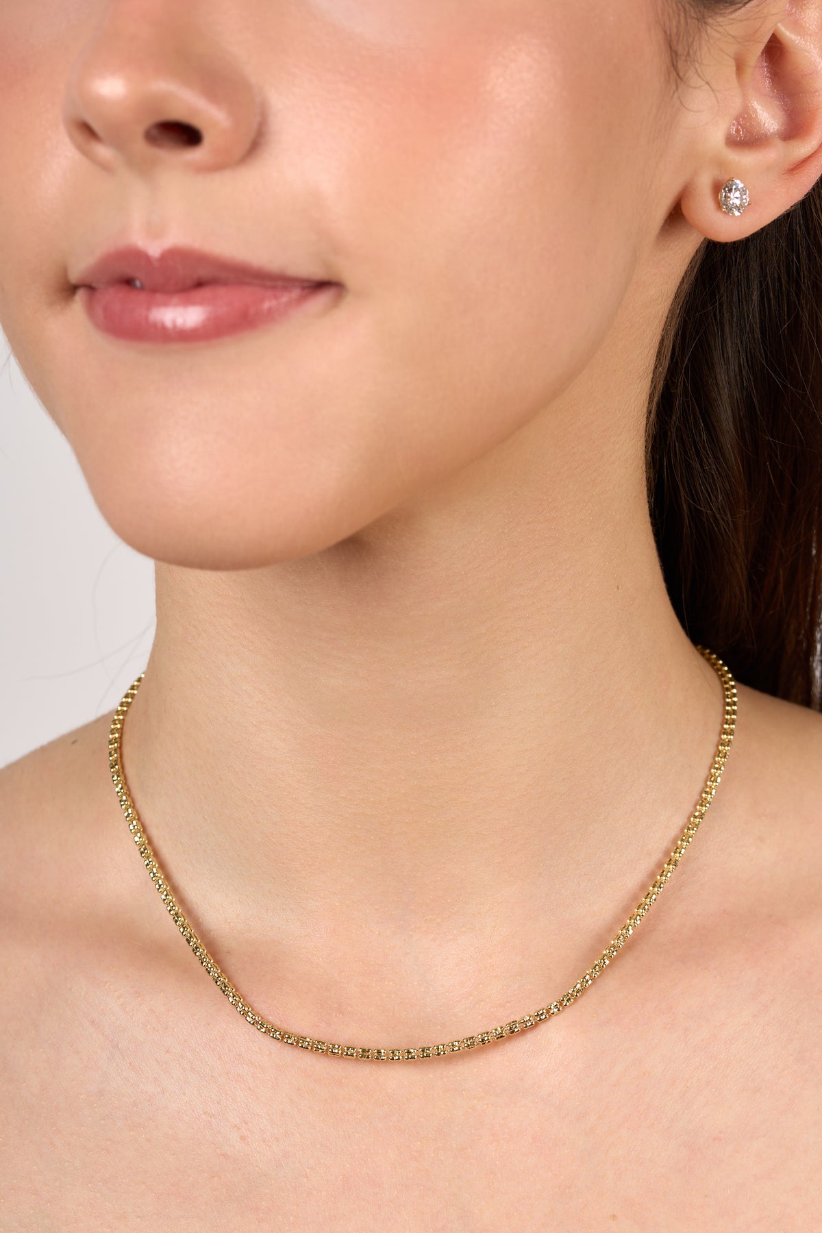 C0486 - Cadena ice chain oro amarillo