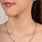 C0488 - Cadena ice chain oro blanco