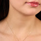 C0590 - Collar de estrella de topacio azul
