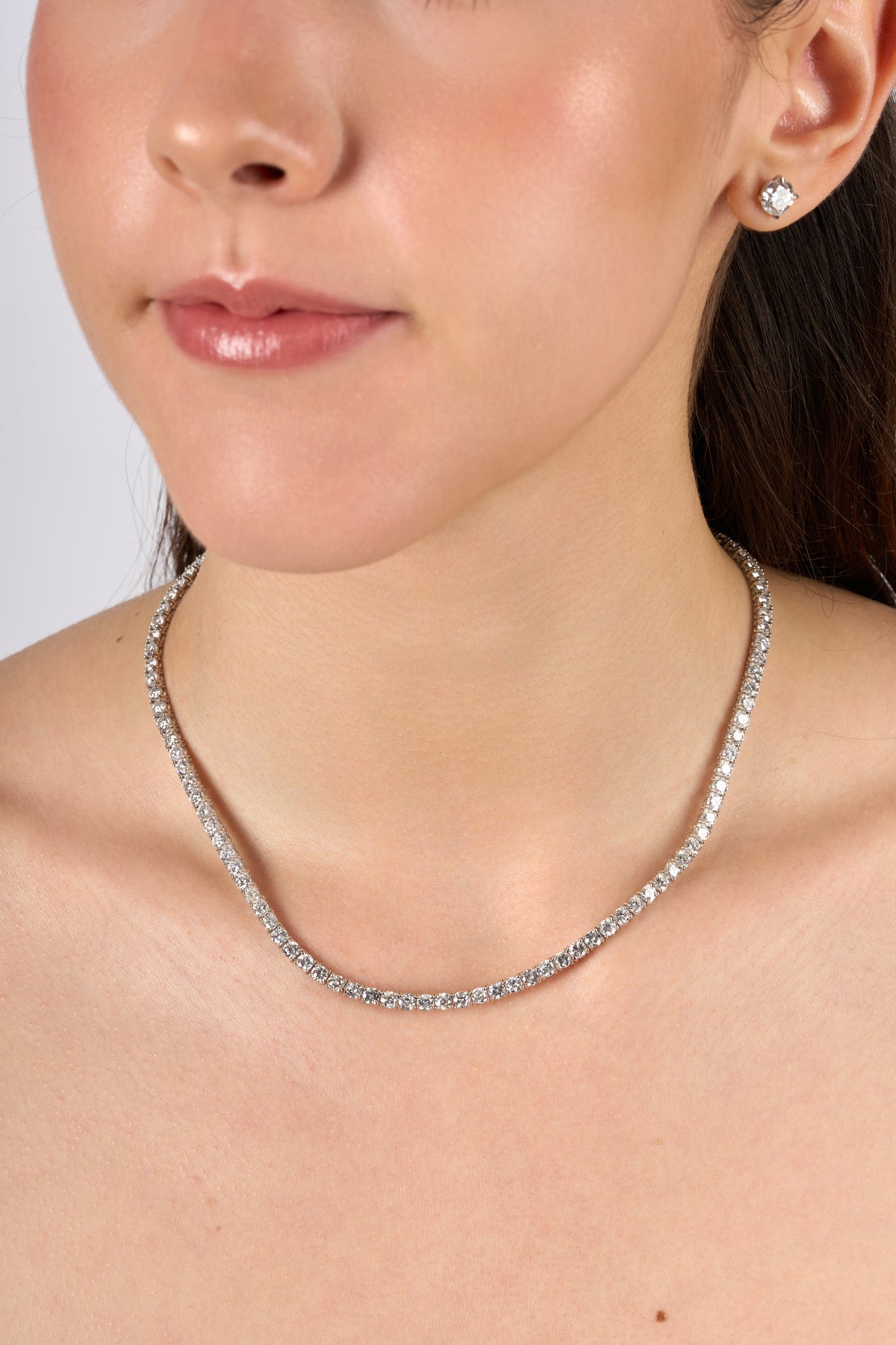 G0107 - Gargantilla tennis de 16.00 cts 16"