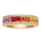 A0106 - Churumbela zafiros multicolor carril